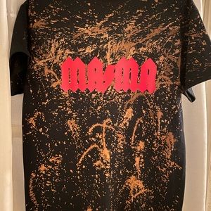 Mama AC/DC Themed Shirt